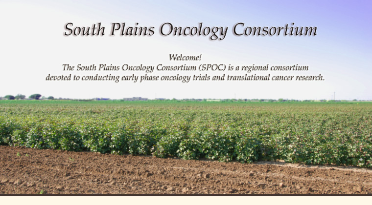 Welcome to the South Plains Oncology Consortium website